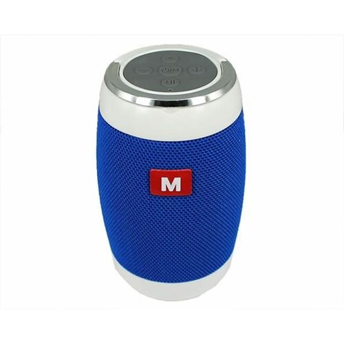 Колонка М128 синий AUXRadioUSBmicroSDBluetooth1200mAHdistance10mLED 141400₽