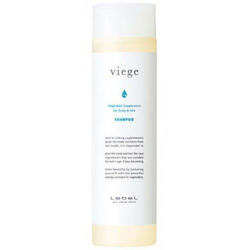 Lebel Cosmetics Lebel Viege Shampoo Шампунь восстанавливающий для волос и кожи головы 240 мл