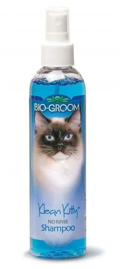 Bio-Groom Klean Kitty Waterless шампунь для кошек без смывания 237 мл - фотография № 13