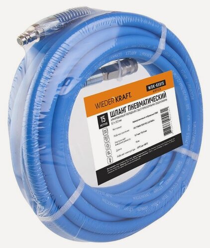 Изображение товара Шланг WIEDERKRAFT окрасочный для подключения краскопульта WDK-65915 AIRFLEX