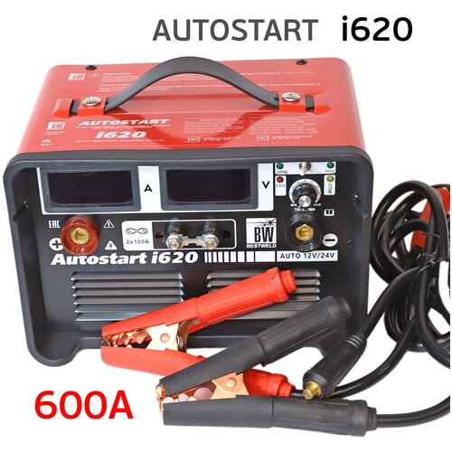 Пуско-зарядное устройство инверторное сетевое BestWeld Autostart i620 (12/24В, 5-80А)