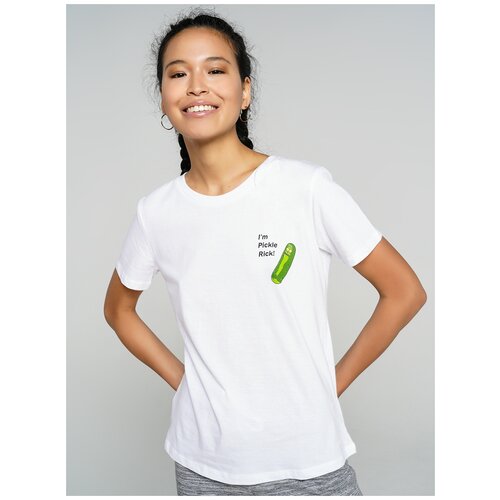 фото Футболка с кор.рукавом твое 70995 размер l, белый, women