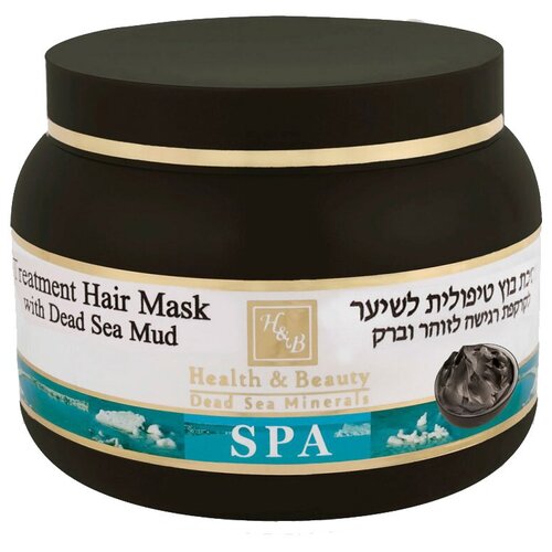 Купить Health & Beauty Маска для волос с грязью Мёртвого моря, 250 мл, маска