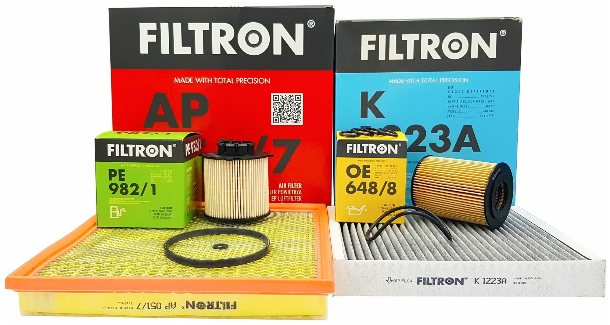 Фильтр масляный FILTRON OP645 Volvo 340/360 440 460 480