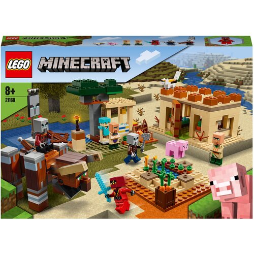 Конструктор LEGO Minecraft 21160 Патруль разбойников, 562 дет. конструктор патруль разбойников 21160 lego minecraft