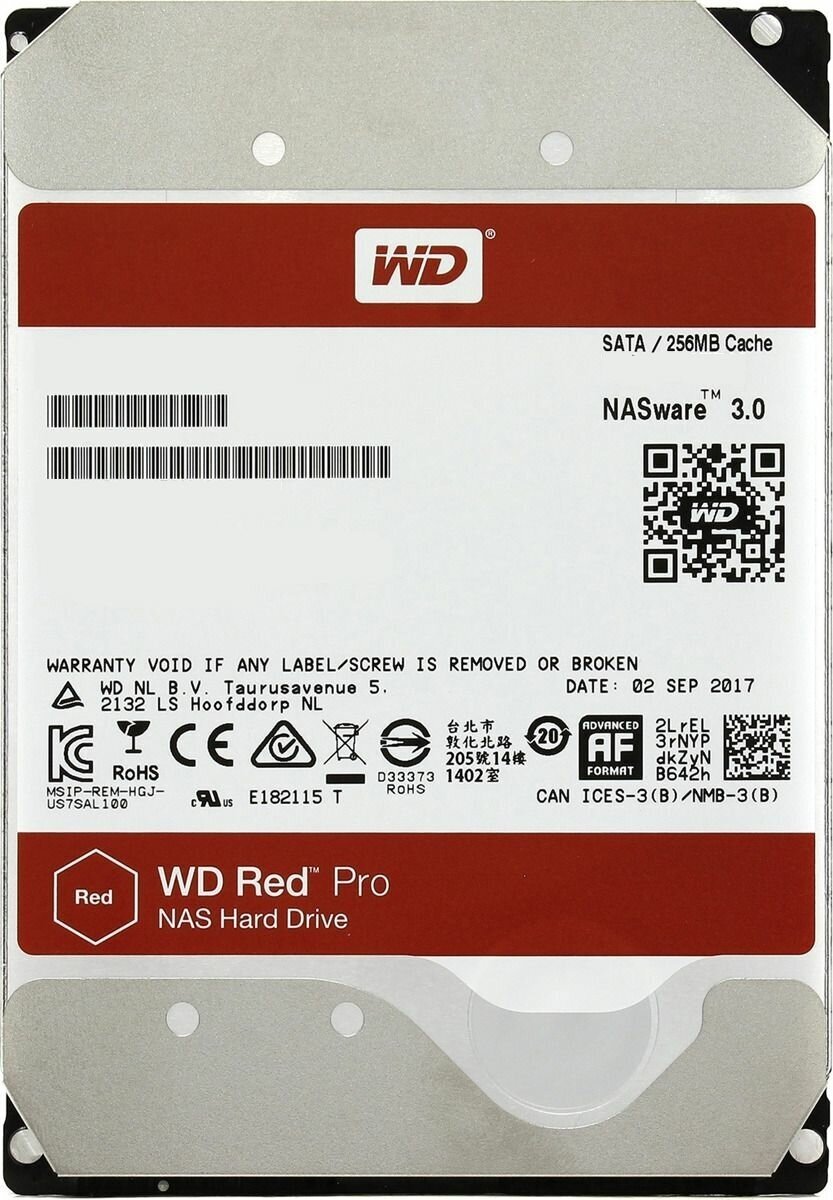 Жесткий диск WD Red Pro , 12Тб, HDD, SATA III, 3.5" - фото №8