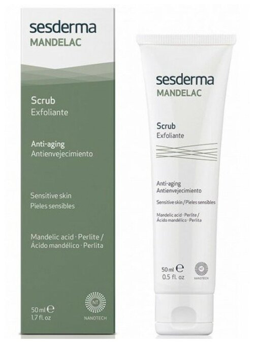 SesDerma Скраб для лица и тела MANDELAC, 50 мл