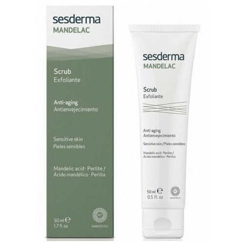 Sesderma MANDELAC Scrub Face and Body - Скраб для лица и тела, 50 мл