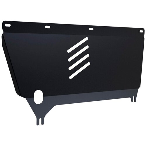 фото Защита картера и кпп автоброня для citroen c3 picasso 2009-2012/peugeot 207 2006-2013, сталь 1,8 мм, с крепежом, 111.01202.1