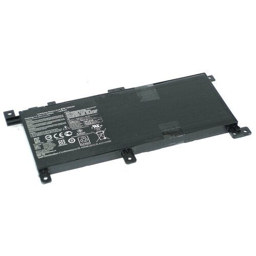 Аккумуляторная батарея для ноутбука Asus X556 (C21N1509) 7.6V 5000mAh аккумулятор для ноутбука asus x556 7 6v 5000mah p n c21n1509