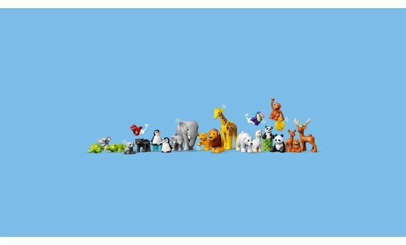 Конструктор LEGO DUPLO "Дикие животные мира" 10975 - фото №14