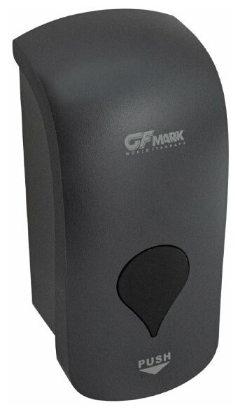 GFmark 658-11 Дозатор для пены / черный / кнопка / 1000 мл