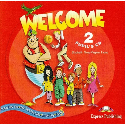 Welcome 2 Pupil's Audio CD (Play, Songs) Аудио CD для работы дома (Игры, Песни)