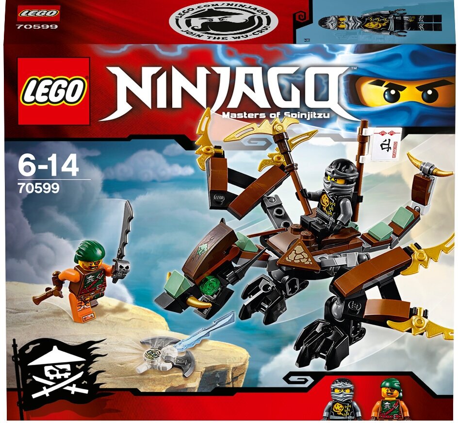 Конструктор LEGO Ninjago 70599 Дракон Коула