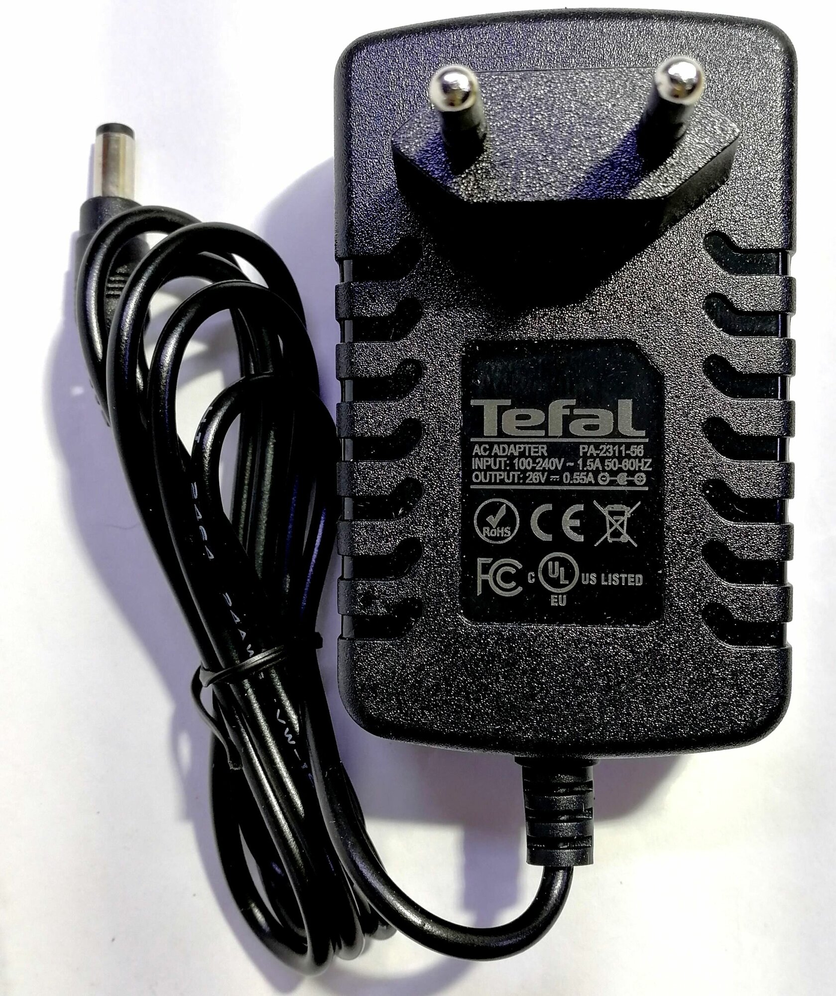 Зарядное устройство для пылесоса REDMOND RV-UR362, UR363, UR374 26v 0.55a - фотография № 2