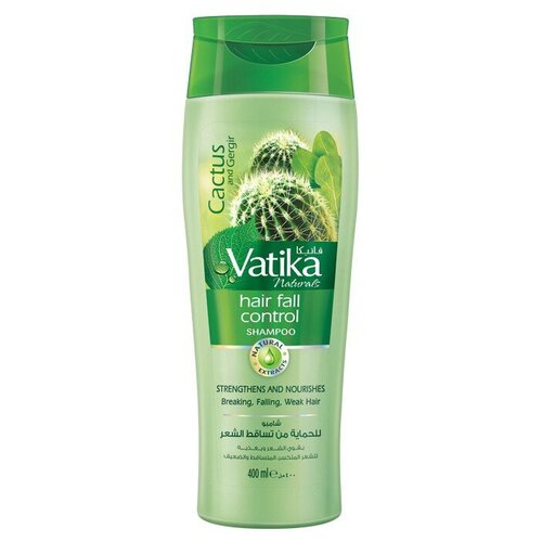 Vatika шампунь Cactus & Gergir Hair fall control, 400 мл