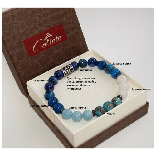 Славянский оберег, плетеный браслет Coliete Браслет из камней