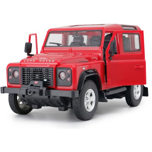 Внедорожник Rastar Land Rover Defender (78400), 1:14, красный внедорожник rastar land rover defender 78400 1 14 черный