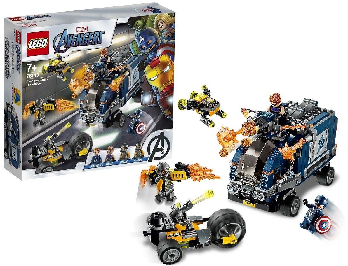 Конструктор LEGO Super Heroes "Мстители: Нападение на грузовик"