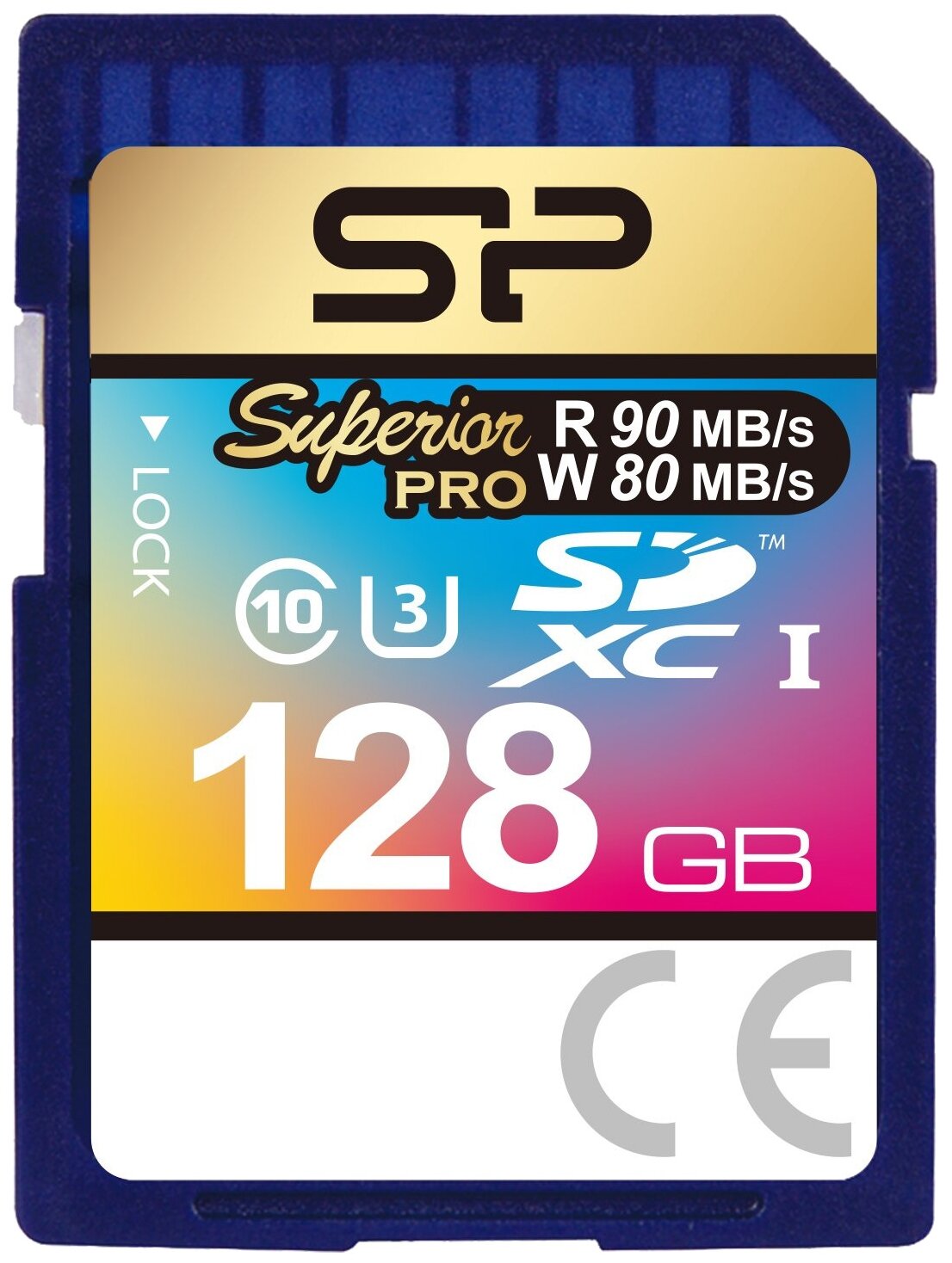 Silicon Power Флеш карта SD 128GB Silicon Power Superior Pro SDXC Class 10 UHS-I U3 90/80 Mb/s