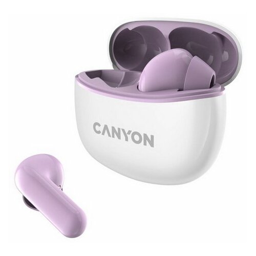 Наушники TWS-5 вакуумные микрофон сенсор BT 53 40500 мАч IP33 фиолетовые 128500₽