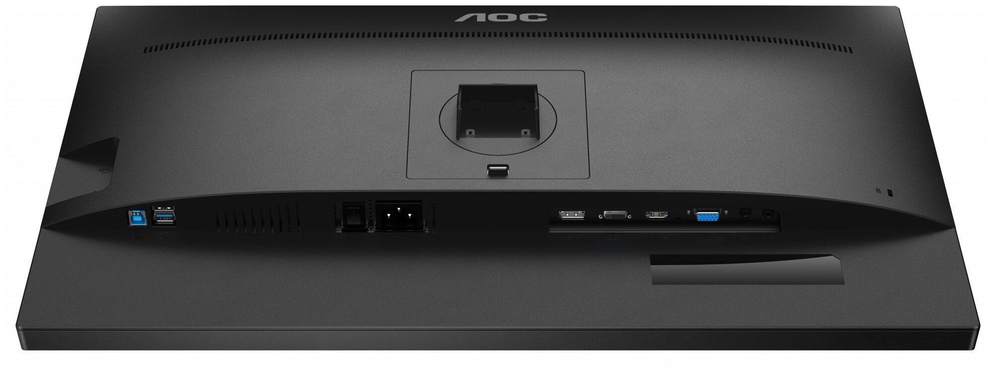 Монитор 23,8" AOC 24P2Q, FHD, IPS, HDMI, DP, VGA, DVI, 4xUSB 3.2, Черный 24P2Q - фото №12