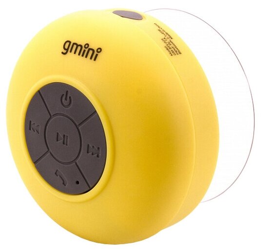 Портативная акустика Gmini GM-BTS-025, 3 Вт, yellow