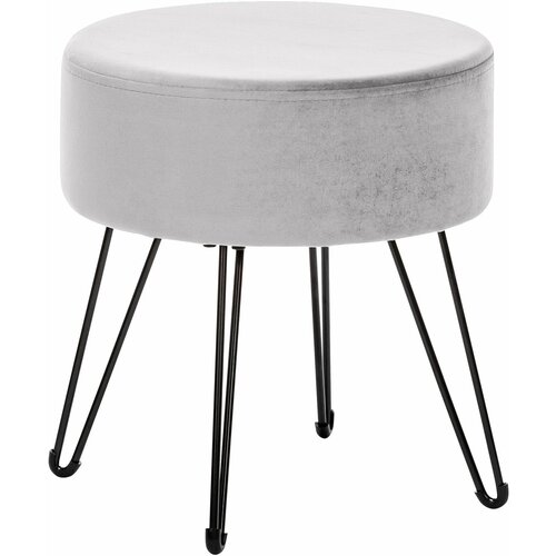 Пуф Leset Кома 37х37х40 Светло-серый 5691₽