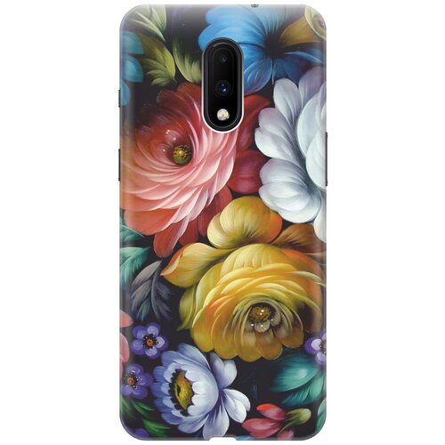 RE: PAЧехол - накладка ArtColor для OnePlus 7 с принтом Цветочная роспись re paчехол накладка artcolor для oneplus 7 с принтом сердечки