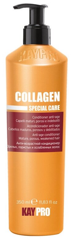 KayPro кондиционер Collagen Special Care Анти-возрасной для зрелых, пористых и ослабленных волос, 350 мл