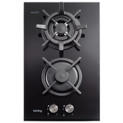 Газовая варочная панель Korting HGG 382 CTN черный 1985900₽