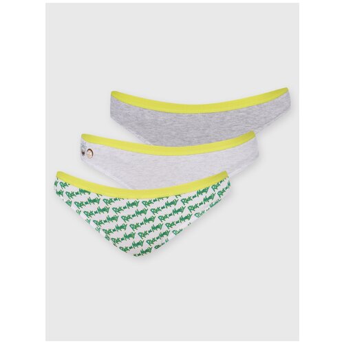 фото Твое набор трусов слипы низкой посадки, 3 шт., размер m, мультицвет