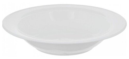 Тарелка фарфоровая глубокая Wilmax, 200 мл, d=15 см, цвет белый