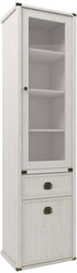 MAGELLAN (Сосна Винтаж) Anrex Шкаф с витриной 1V1D1S, MAGELLAN, цвет Сосна винтаж