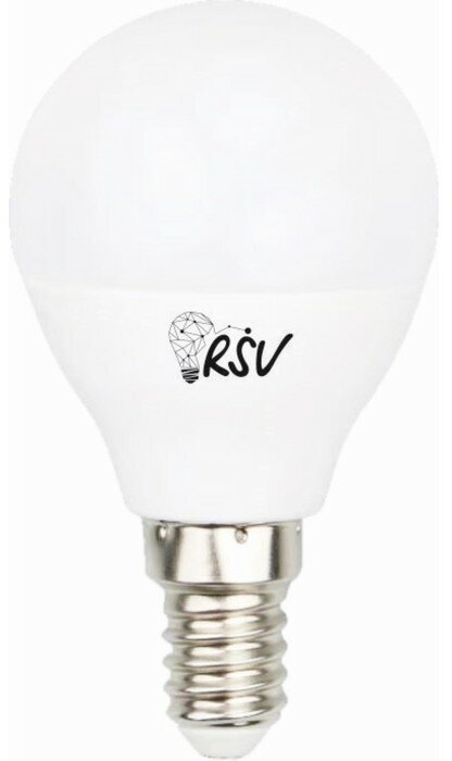 Светодиодная лампа RSV RSV-P45-10W-6500K-E27 100310