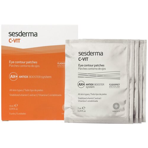 SesDerma C-Vit Eye Contour Patches Патчи для контура вокруг глаз, 5 шт.