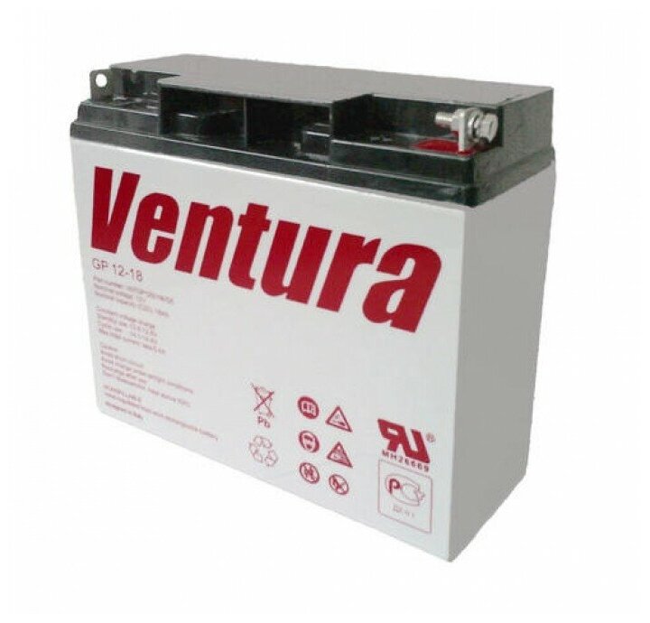 Аккумуляторная батарея Ventura GP 12-18 12В 18 А·ч - фото №11
