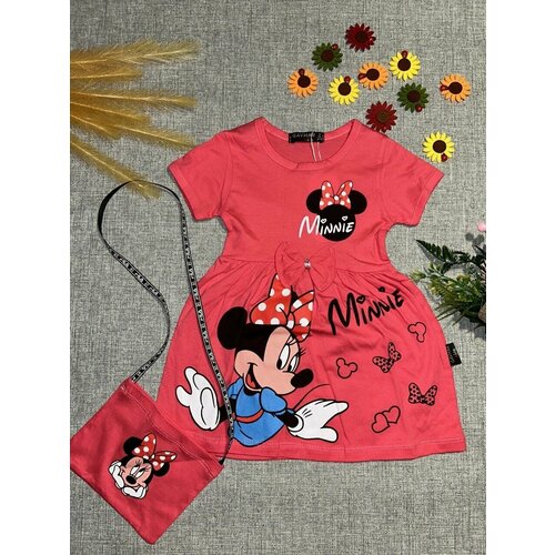 Платье детское с сумочкой 32 размер