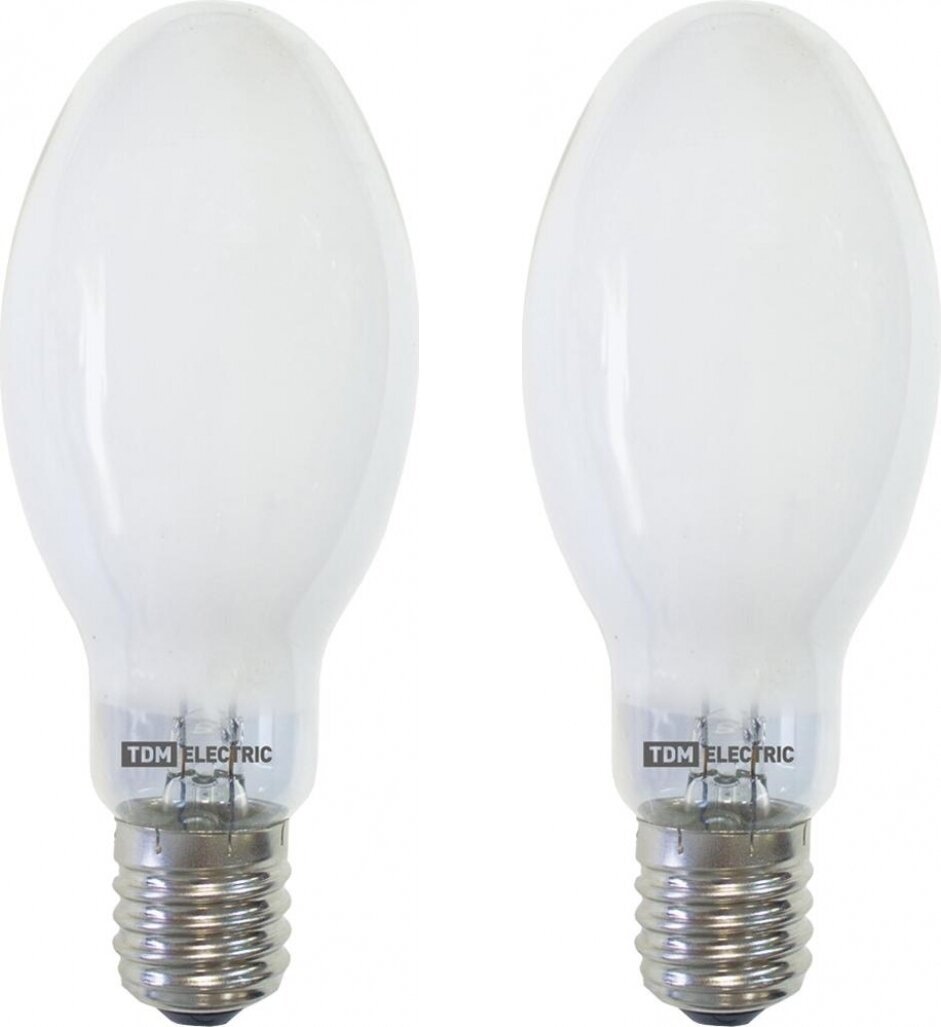 Газоразрядная ртутная лампа TDM Electric ДРВ 250Вт 4200K 4700Лм E40 (комплект из 2 шт.)