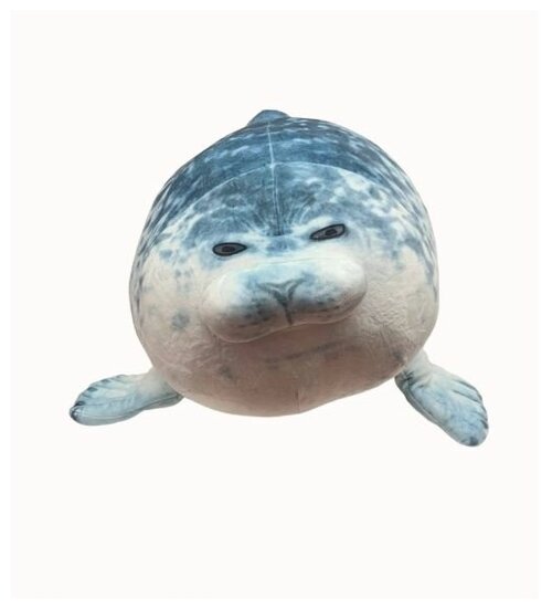Мягкая игрушка подушка морской Тюлень. 90 см. Плюшевый морской Котик гигант