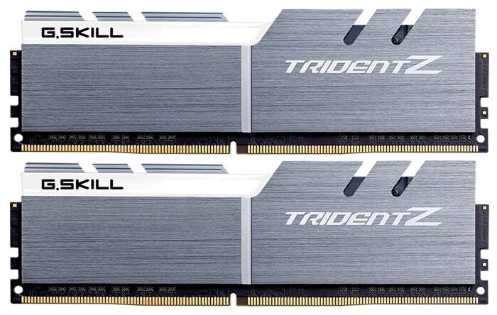 G.skill DDR4 32Gb (2x16Gb) 4000MHz pc-32000 Trident Z Silver-White (f4-4000c19d-32gtzsw) F4-4000c19d