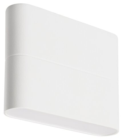 Настенный светильник светодиодный Arlight SP-Wall-110WH-Flat-6W Day White 021086, 6 Вт, кол-во ламп: 1 шт, цвет арматуры: белый, цвет плафона: белый