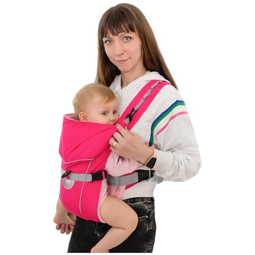 фото Рюкзак-переноска чудо-чадо babyactive simple, шоколадный