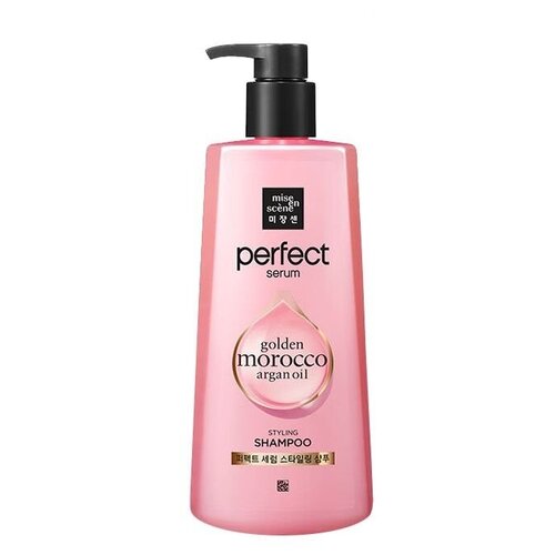 Купить Шампунь для поврежденных волос Mise En Scene Perfect Serum Styling Shampoo Golden Morocco Argan Oil 680ml