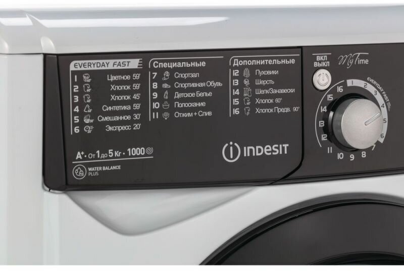 Стиральная машина Indesit EWSD 51031 BK