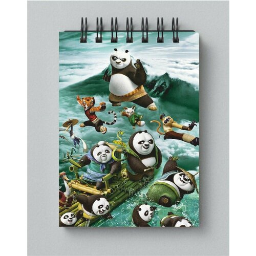 Блокнот Кунг-фу панда - Kung Fu Panda № 5 момот валерий растяжка и разминка в боевых искусствах практическое пособие