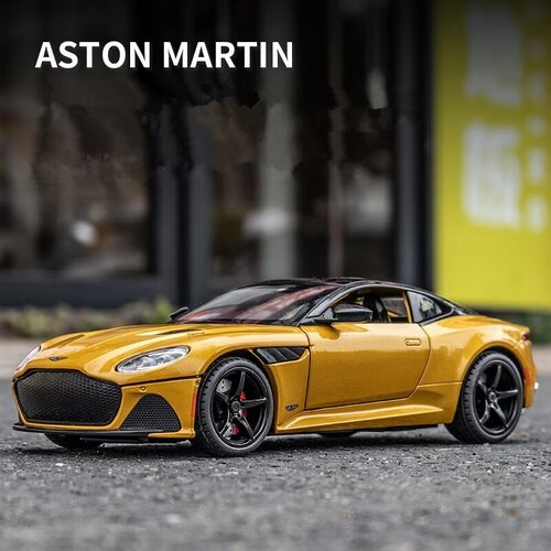 Коллекционная масштабная модель Aston Martin (Астон Мартин) DBS Superleggera 1:24 (металл, свет, звук)