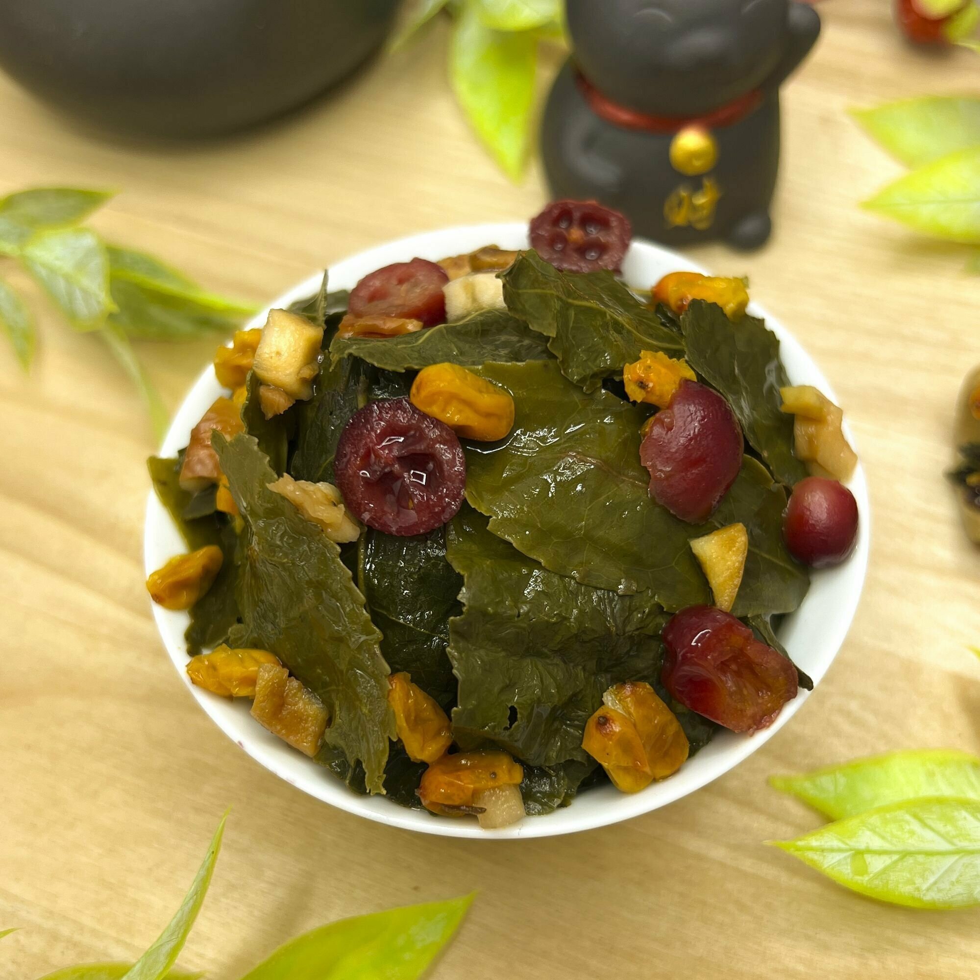 Китайский чай Улун Витаминка с шиповником Полезный чай / HEALTHY TEA, 200 г - фотография № 4