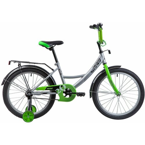 Велосипед детский Novatrack Vector колесо 20 рама 12 203VECTOR SL9 серебристый 1224300₽