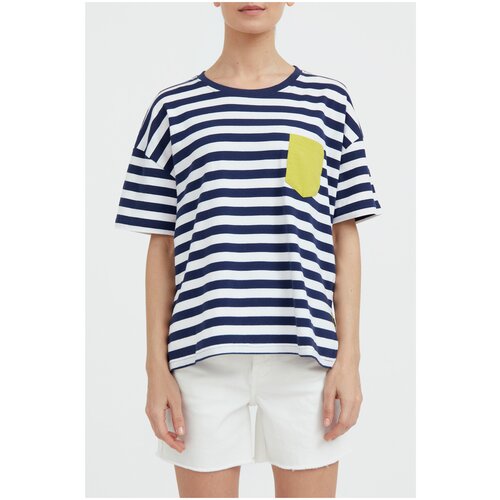 фото Футболка finn flare, размер m, темно-синий (101)